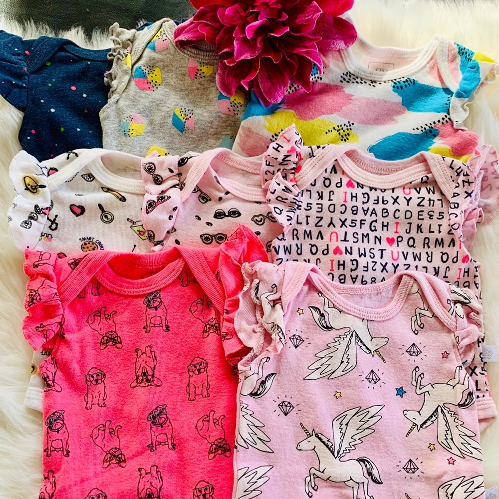 Baby girl onesies
